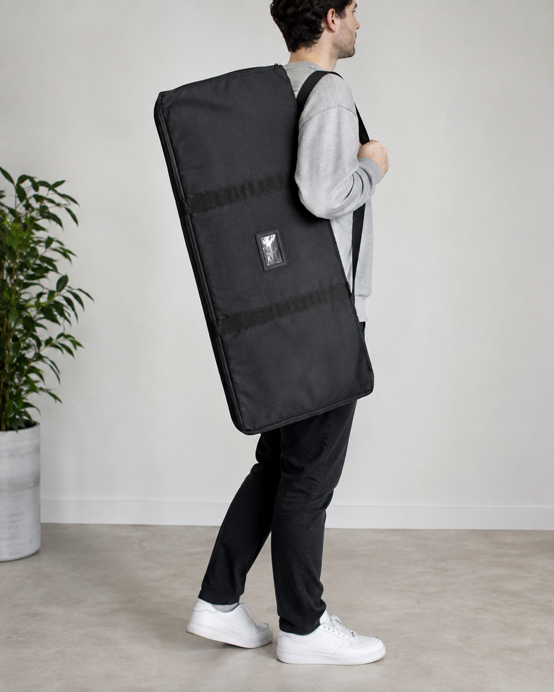 Transport-Rucksack für aufblasbare Messetheke