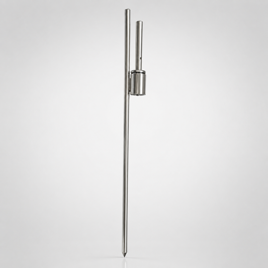 Bodenspieß für Beachflags – 60 cm Stahl