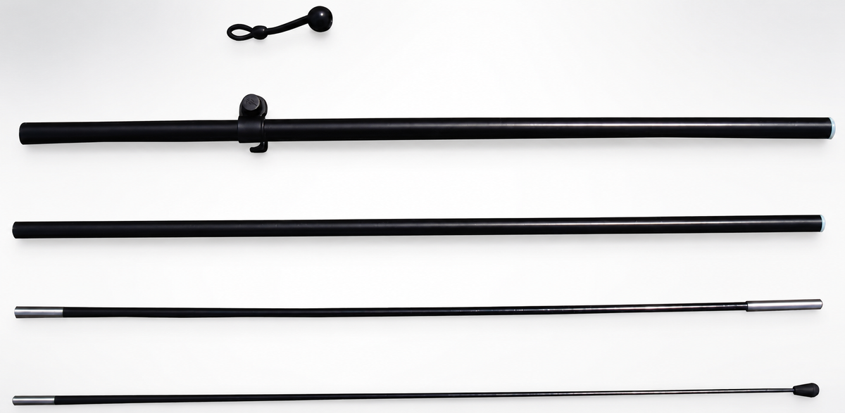 Beachflag Tropfenform 210 cm – individuell bedruckbar, ideal für Messe & Innenbereich